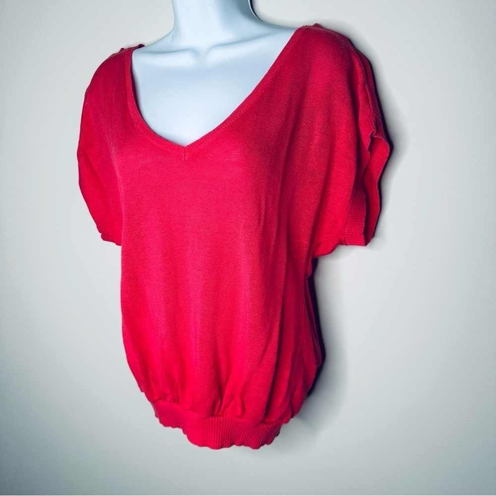 Victoria's Secret Pink Fuchsia Open Back Cutout Top
